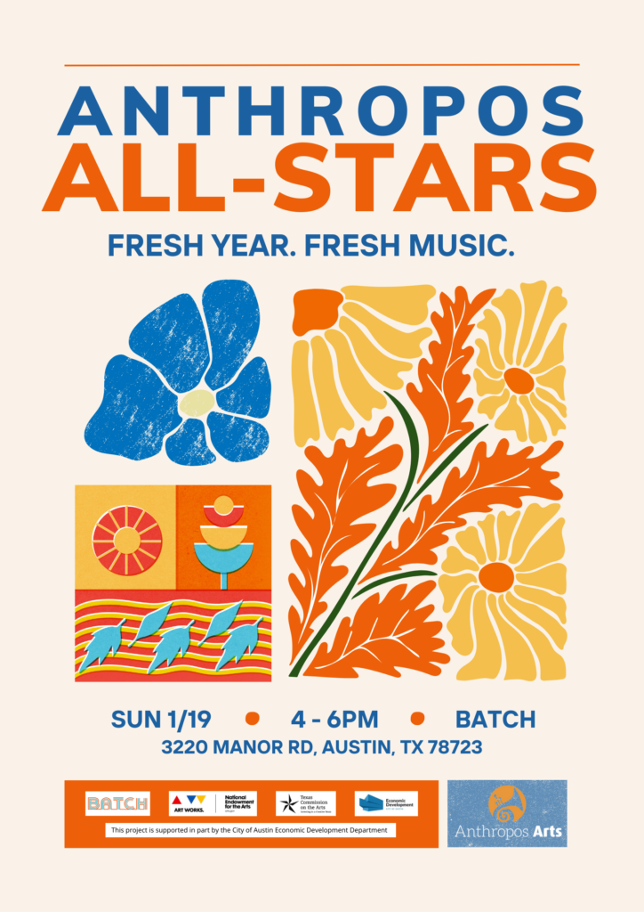 Anthropos All-Stars perform live at Batch on 1-9-25.