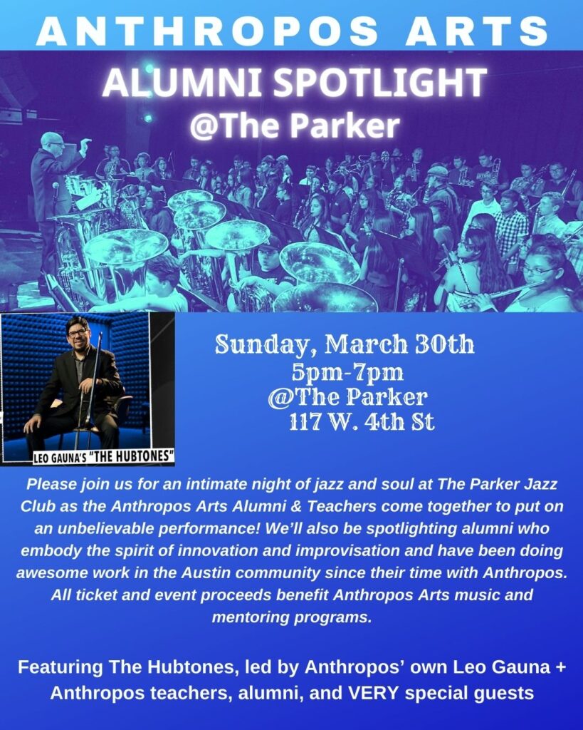 Parker Jazz Club: Anthropos Arts Alumni Spotlight