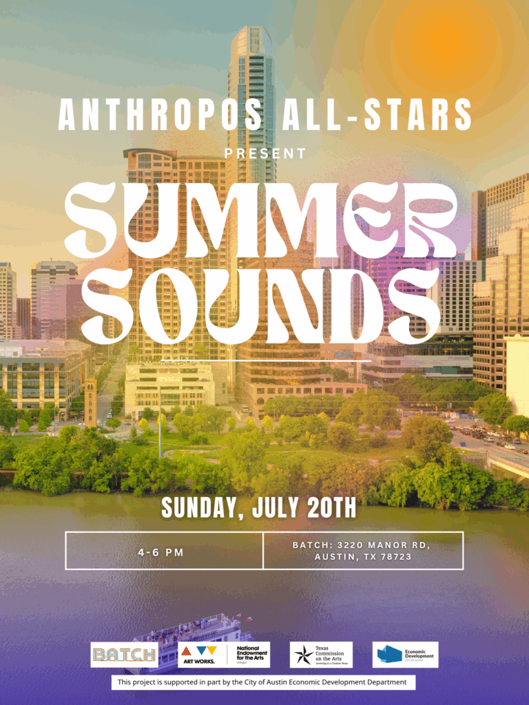 Anthropos All-Stars present "Summer Sounds"