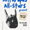 Anthropos All-Stars Present: Can't Stop The Funk. Sunday, January 18th from 4 to 6 pm at Batch.