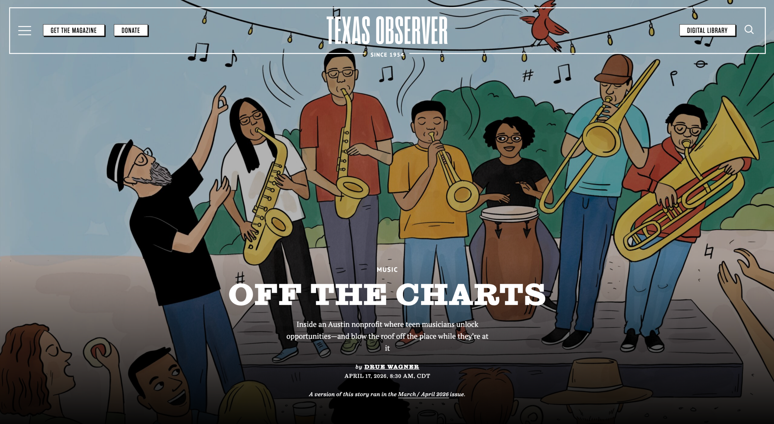 Texas Observer Features Anthropos Arts In Visual Essay