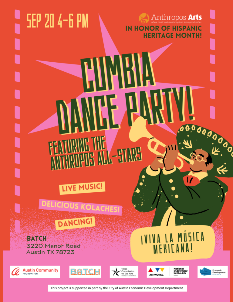 Join the Anthropos All-Stars live at Batch Sunday, September 20th for a Hispanic Heritage Month celebration!